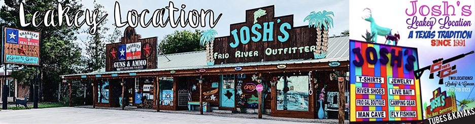 Josh's Frio River Outfitter - Fishing, tubing, souvenirs in Leakey and Concan